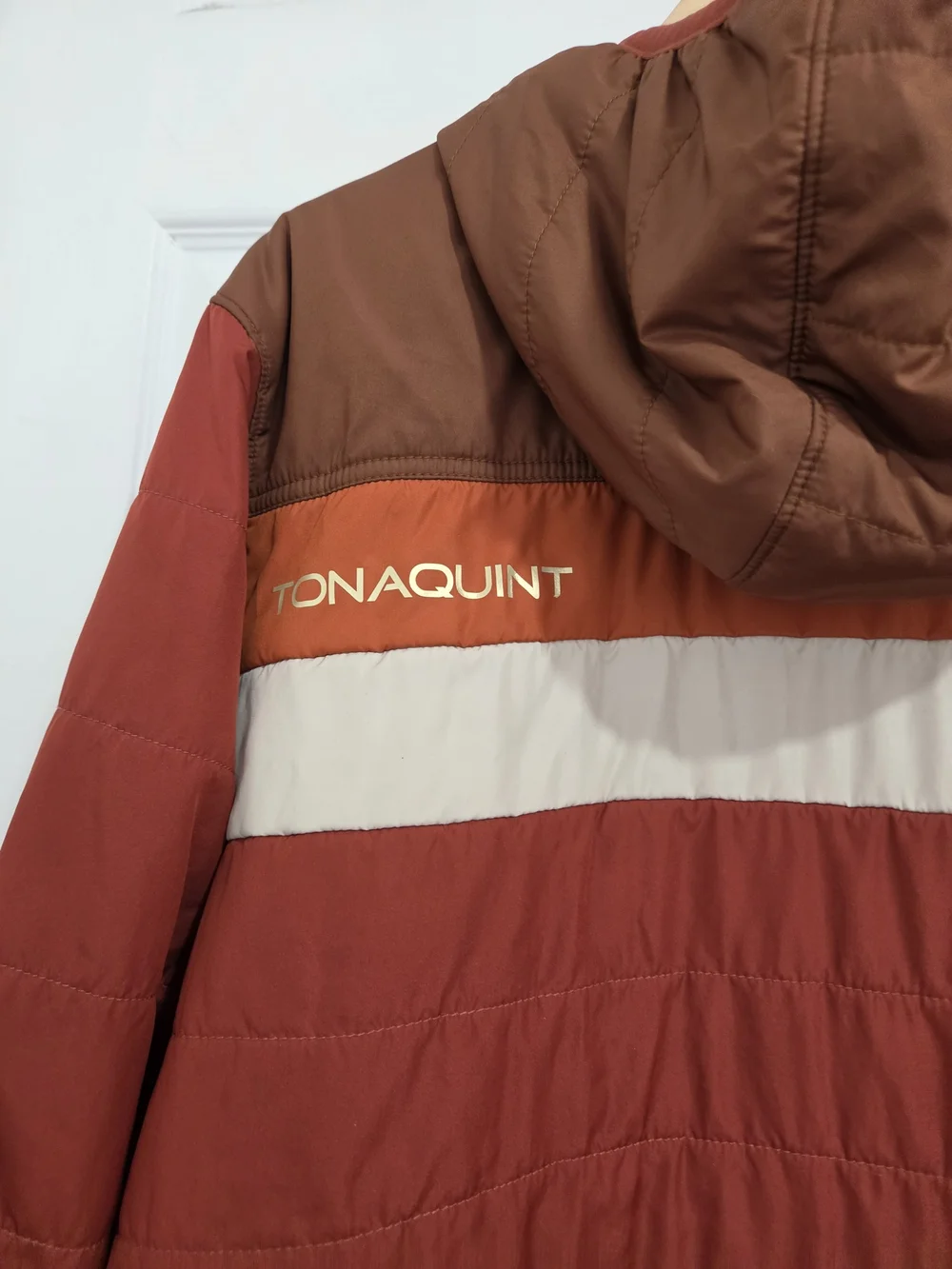 AL.L. Bean Mountain Classic  Brown Hooded Puffer Jacket